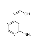 N-(6-氨基嘧啶-4-基)乙酰胺结构式