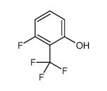 3-Fluoro-2-(trifluoromethyl)phenol结构式