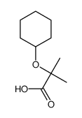 2-cyclohexyloxy-2-methylpropanoic acid Structure
