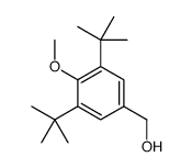 (3,5-二-叔丁基-4-甲氧基-苯基)-甲醇结构式