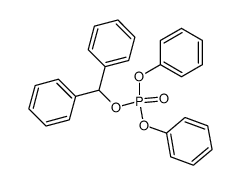 diphenylmethyl diphenyl phosphate结构式