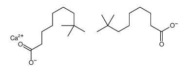 calcium(2+) neoundecanoate Structure
