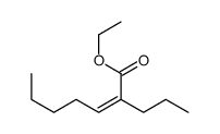 ethyl 2-propylhept-2-enoate结构式