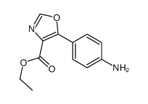 5-(4-氨基苯基)恶唑-4-羧酸乙酯结构式