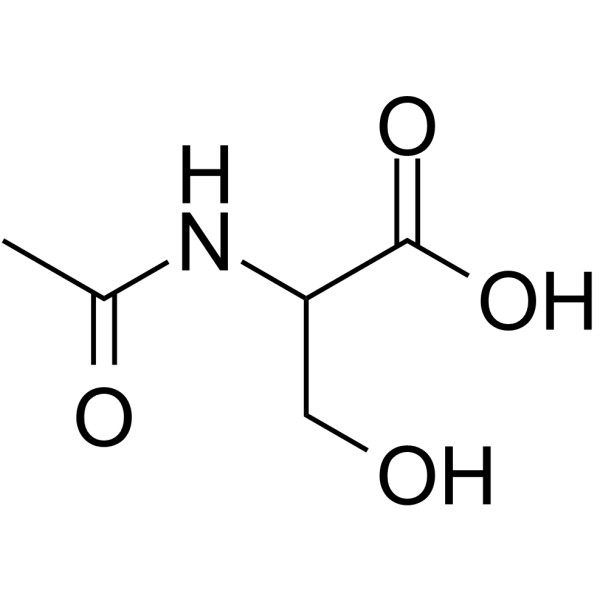N-Acetyl-DL-Serine Structure