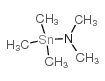 (dimethylamino)trimethyltin Structure