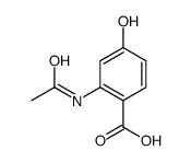 2-acetamido-4-hydroxybenzoic acid结构式