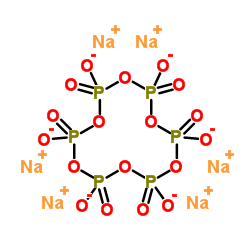 六偏磷酸钠结构式