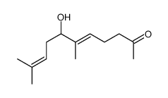 7-hydroxy-6,10-dimethylundeca-5,9-dien-2-one Structure