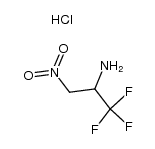 hydrochloride salt of 1,1,1-trifluoro-2-amino-3-nitropropane Structure