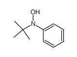 N-phenyl-N-tert-butylhydroxylamine结构式