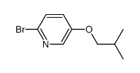 2-bromo-5-isobutoxy-pyridine Structure