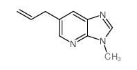 6-Allyl-3-methyl-3H-imidazo[4,5-b]pyridine Structure