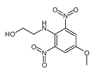 HYDROXYETHYL-2,6-DINITRO-p-ANISIDINE structure