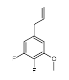 5-allyl-1,2-difluoro-3-methoxybenzene Structure