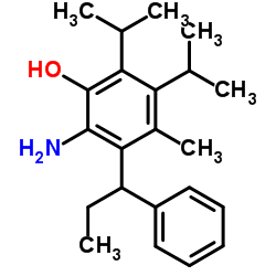 2-[3-(二异丙胺基)-1-苯丙基l]-4-甲基苯酚结构式