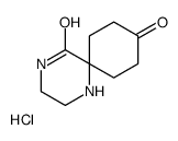 1,4-二氮杂螺[5.5]十一烷-5,9-二酮盐酸盐结构式