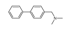 1,1'-BIPHENYL]-4-METHANAMINE, N,N-DIMETHYL-结构式