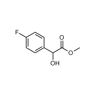 2-(4-氟苯基)-2-羟基乙酸甲酯结构式
