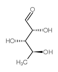 5-DEOXY-L-ARABINOSE structure