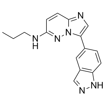 3-(1H-吲唑-5-基)-n-丙基-咪唑并[1,2-b]吡嗪-6-胺图片