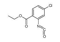 2-(ethoxycarbonyl)-5-chlorophenyl isocyanate结构式