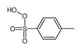 4-methylbenzenesulfonoperoxoic acid Structure