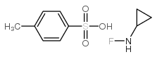 (1R,2S)-氟环丙胺甲苯磺酸酯结构式