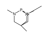 2,4,6,7-tetramethyl-2,6,7-triaza-1-phosphabicyclo[2.2.2]octane Structure