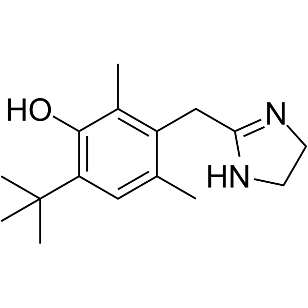 Oxymetazoline structure