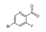 5-溴-3-氟-2-硝基吡啶结构式