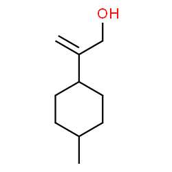(1α,4β)-p-Menth-8(10)-en-9-ol结构式