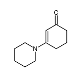 3-piperidinocyclohex-2-enone Structure