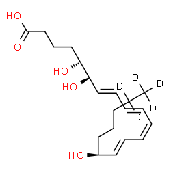 Lipoxin A4-d5 MaxSpec® Standard structure