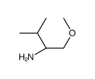 (2R)-1-Methoxy-3-methyl-2-butanamine Structure