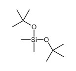 bis(1,1-dimethylethoxy)dimethylsilane结构式