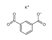 potassium 3-nitrobenzoate Structure