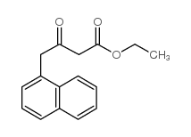 4-萘-1-基-3-氧代丁酸乙酯结构式