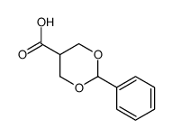 2-phenyl-1,3-dioxane-5-carboxylic acid Structure