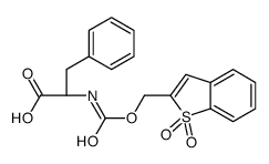 N-BSMOC-L-苯基丙胺酸结构式