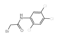 2-溴-n-(2,4,5-三氯苯基)乙酰胺结构式