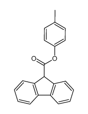 p-cresyl fluorene-9-carboxylate Structure
