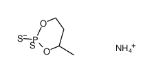 ammonium O,O'-(CH2CH2CH(CH3))dithiophosphate Structure