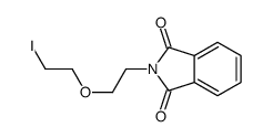2-[2-(2-iodoethoxy)ethyl]isoindole-1,3-dione Structure