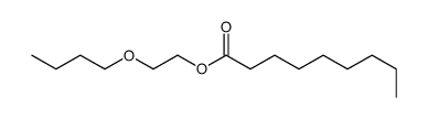 2-butoxyethyl nonan-1-oate Structure