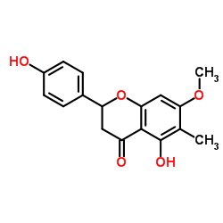 5,4'-二羟基-6-甲基-7-甲氧基黄烷酮图片