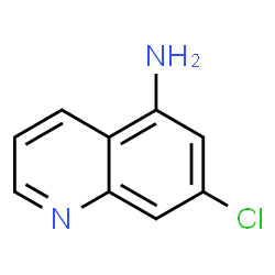 7-氯喹啉-5-胺结构式