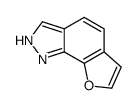 1H-Furo[3,2-g]indazole (9CI) Structure
