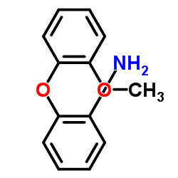 2-(2-甲氧基-4-甲苯氧基)苯胺结构式
