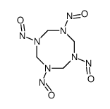 1,3,5,7-tetranitroso-1,3,5,7-tetrazocane Structure